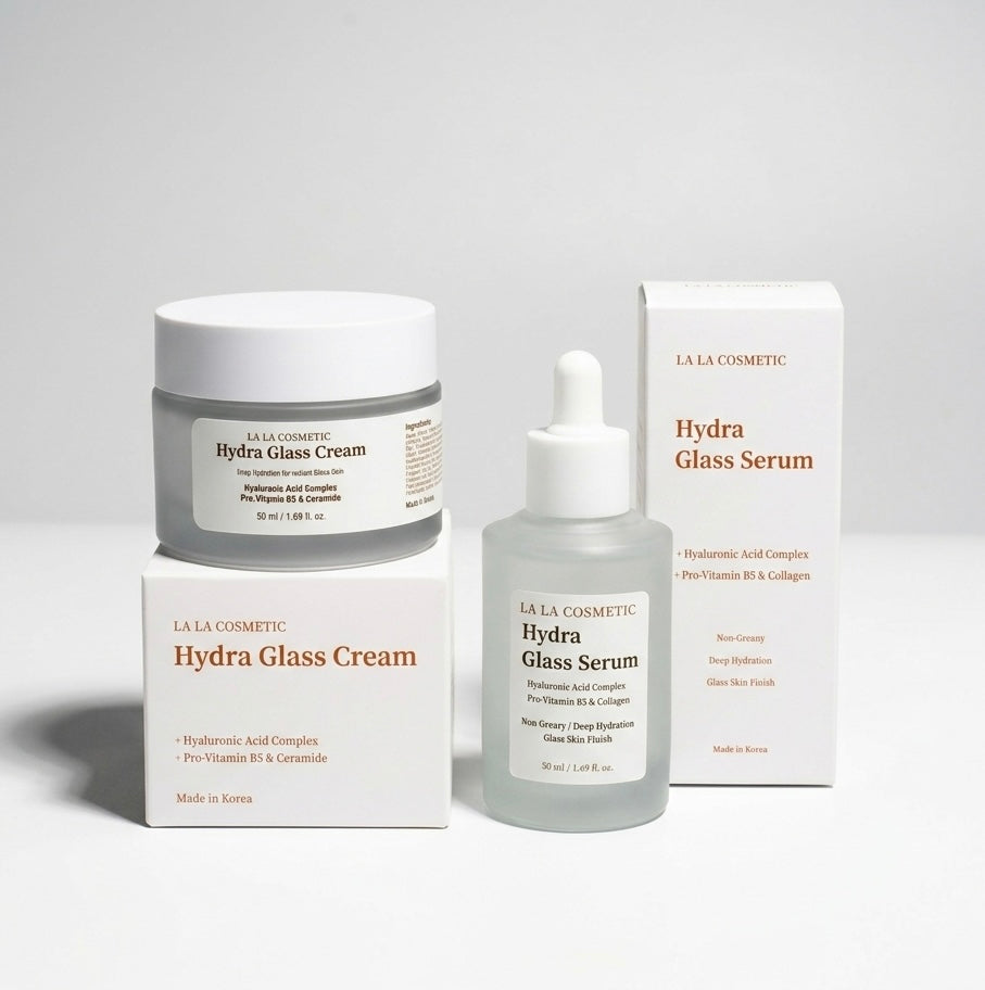HYDRA GLASS CREAM 50ml  – Essential Daily Moisturiser for All Skin Types