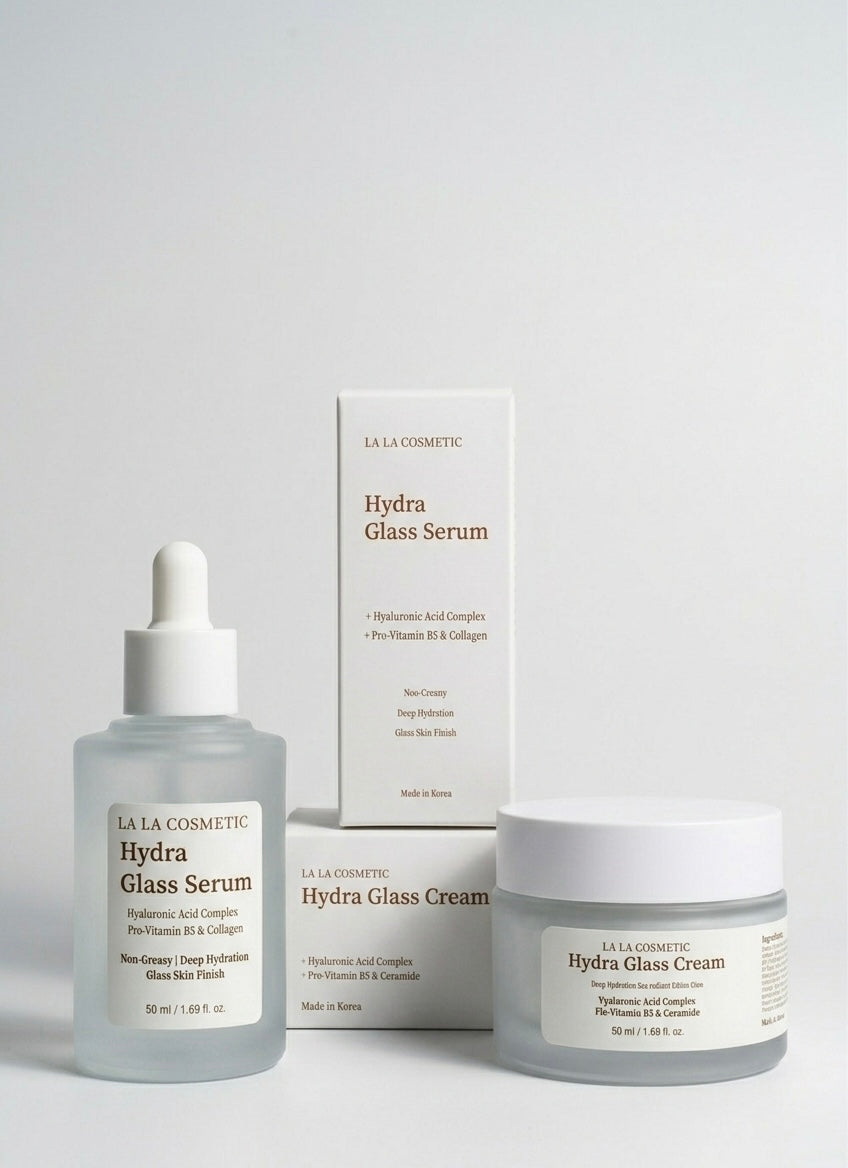 HYDRA GLASS SERUM & CREAM HYDRATION DUO SET
