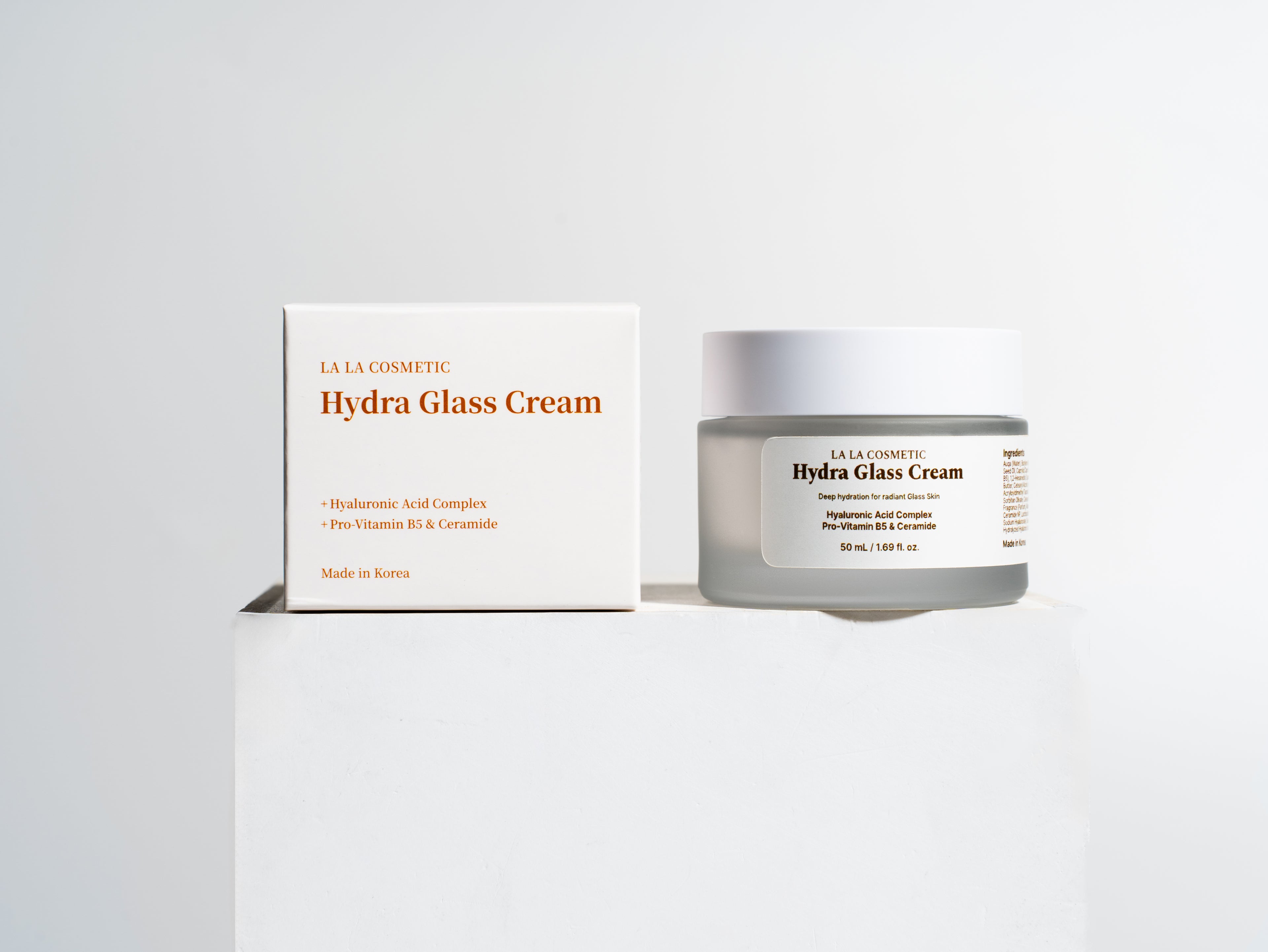Hydra Glass Serum 50ml & Cream 50ml – Daily Hydration Set