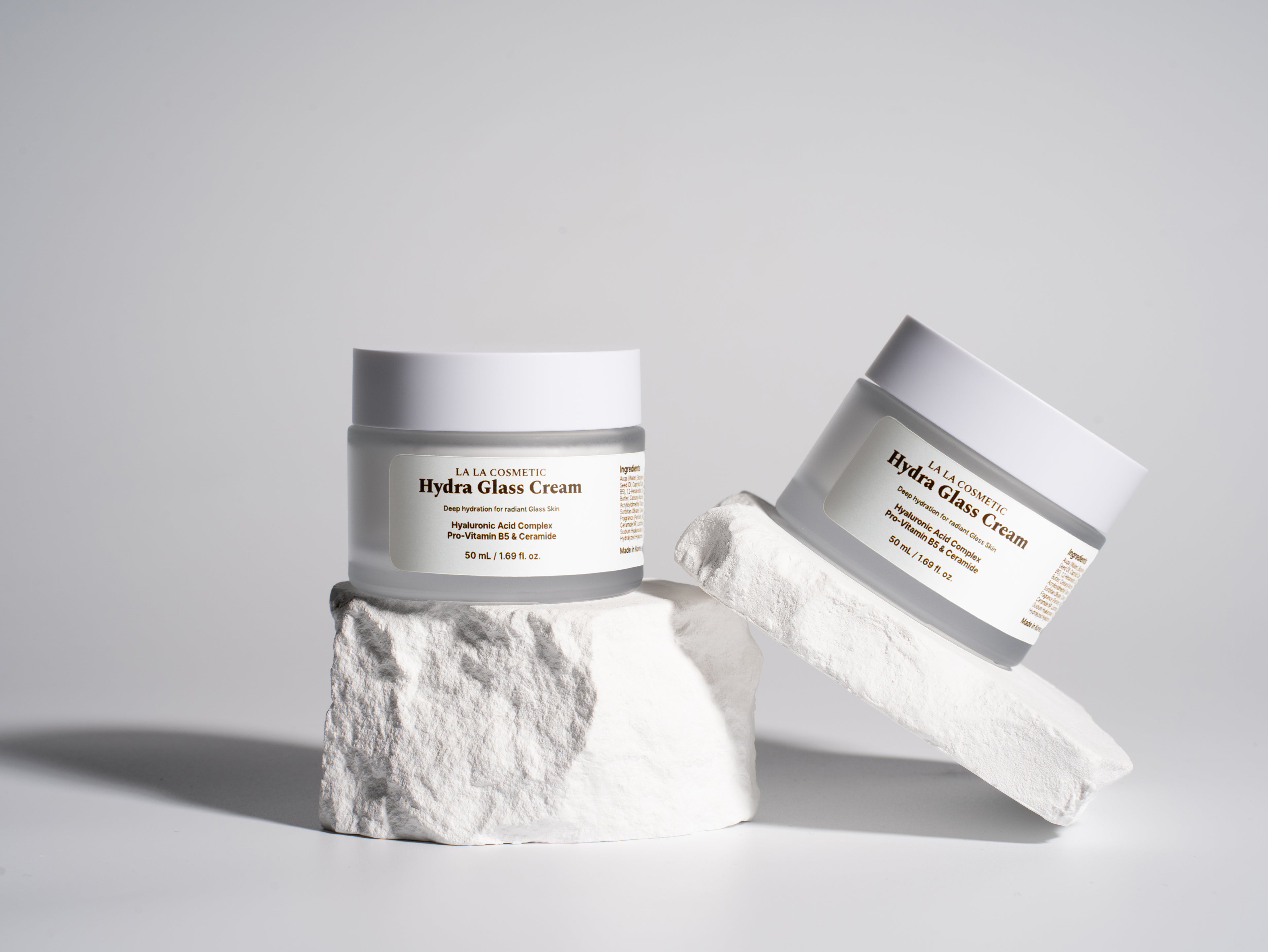 Hydra Glass Serum 50ml & Cream 50ml – Daily Hydration Set