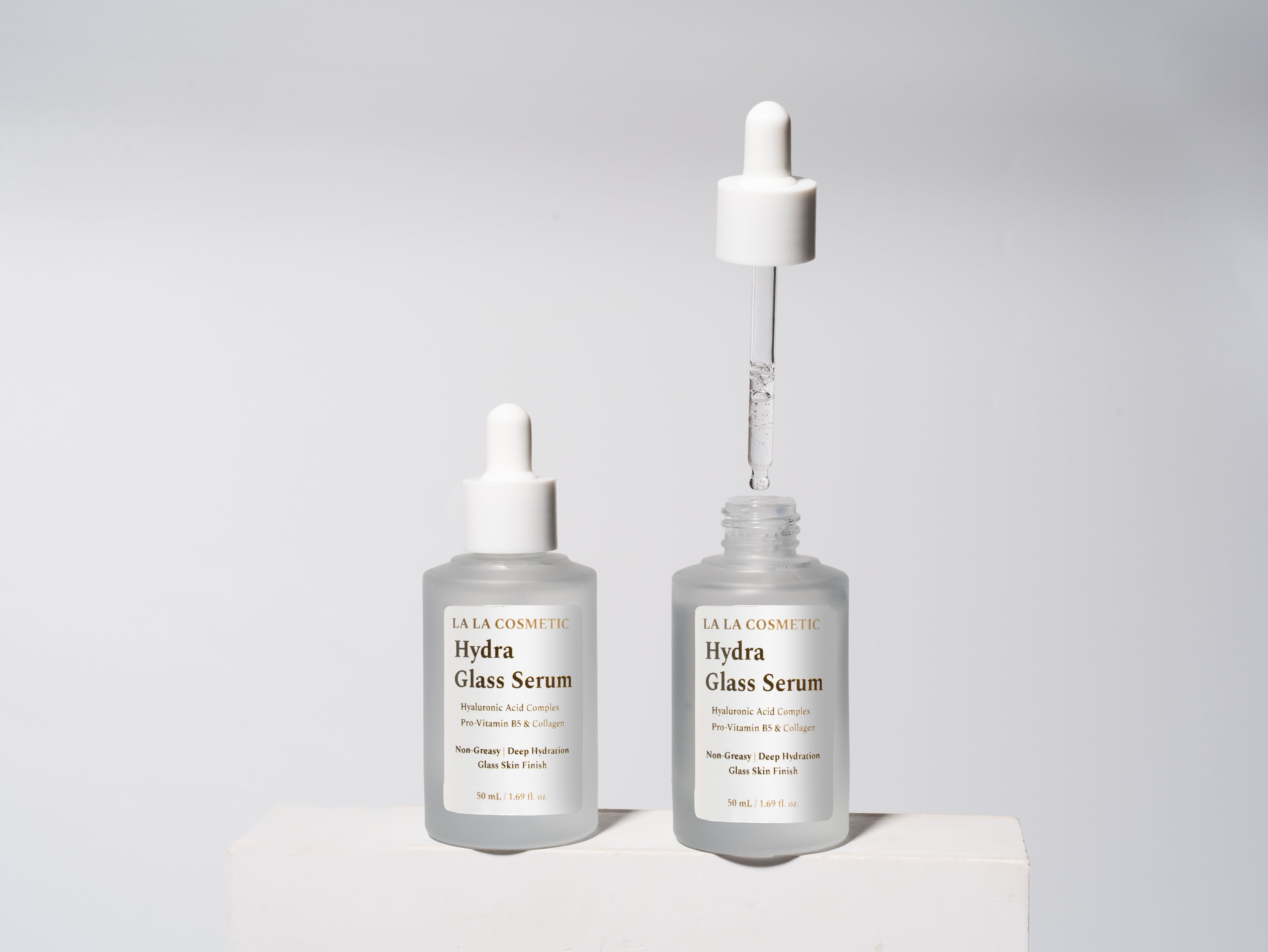 Hydra Glass Serum 50ml & Cream 50ml – Daily Hydration Set